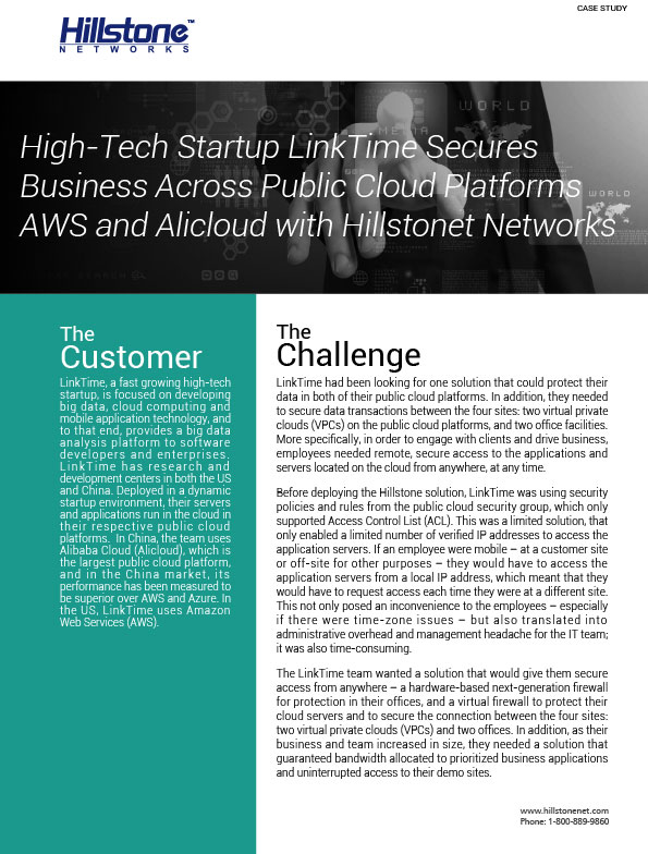 High-Tech-Startup-LinkTime-Secures-Business-Across-Public-Cloud-Platforms-AWS-and-Alicloud-with-Hillstonet-Networks