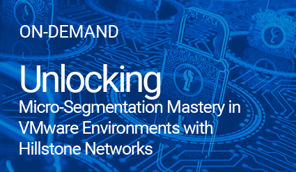 Unlocking Micro-Segmentation Mastery in VMware Environments with Hillstone Networks