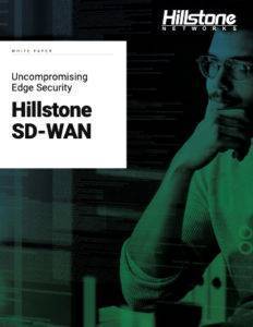 Hillstone Dedicated SD-WAN Solution